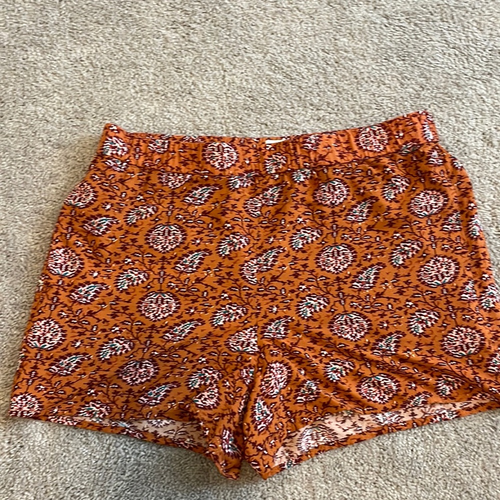 Madewell Paisley Print Shorts